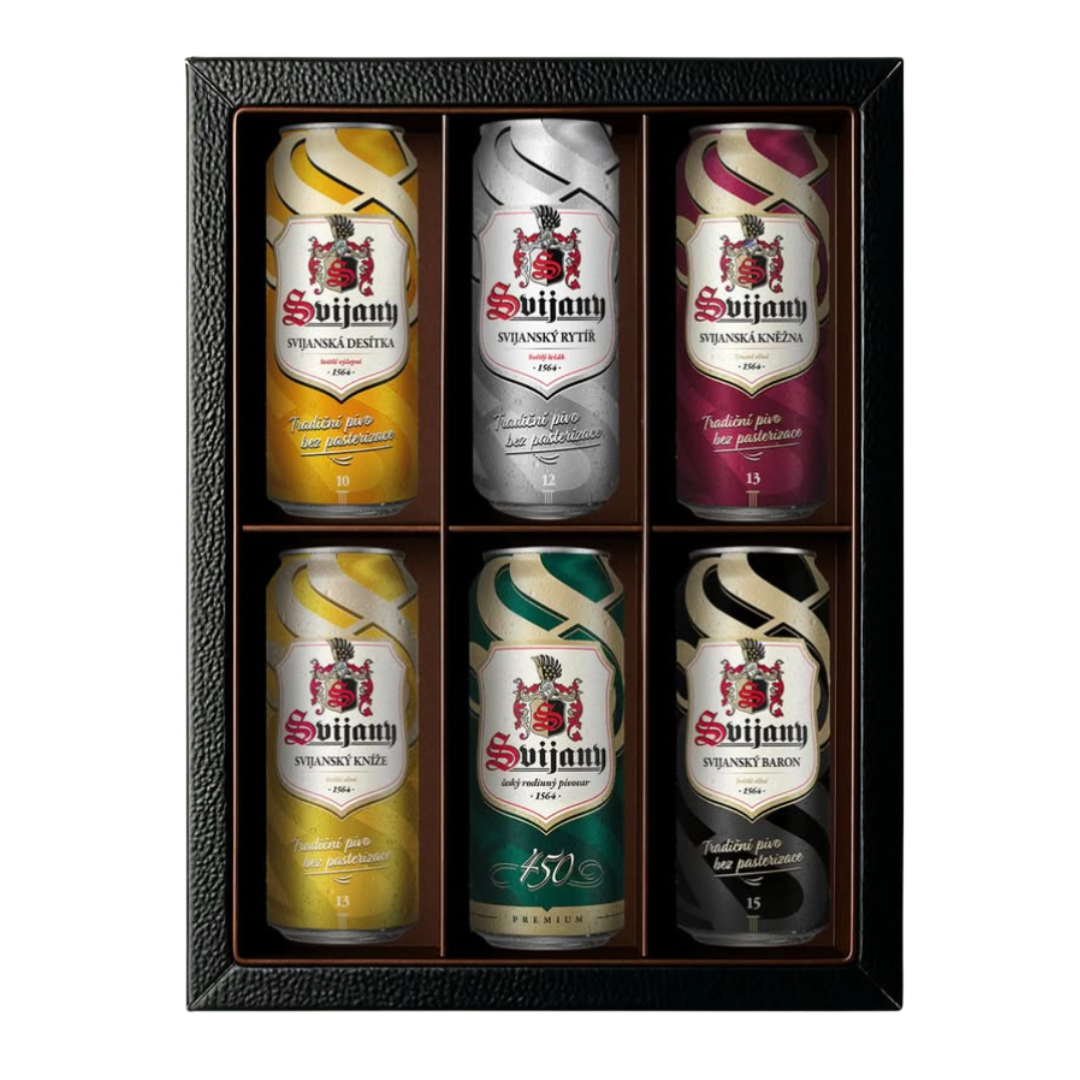 Svijany 6er-Degustationset