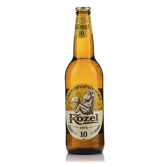 Velkopopovický Kozel 10° – Tschechisches Helles Lager