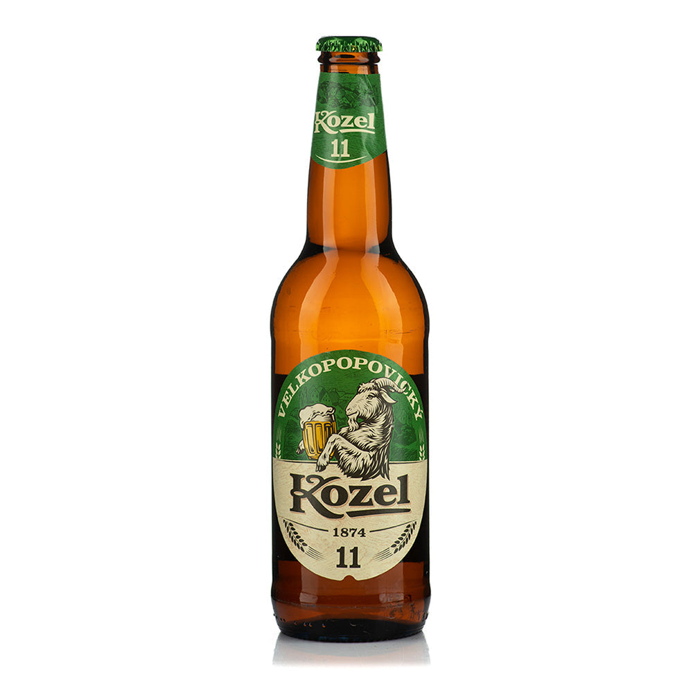 Velkopopovický Kozel 11° – Böhmisches Lagerbier