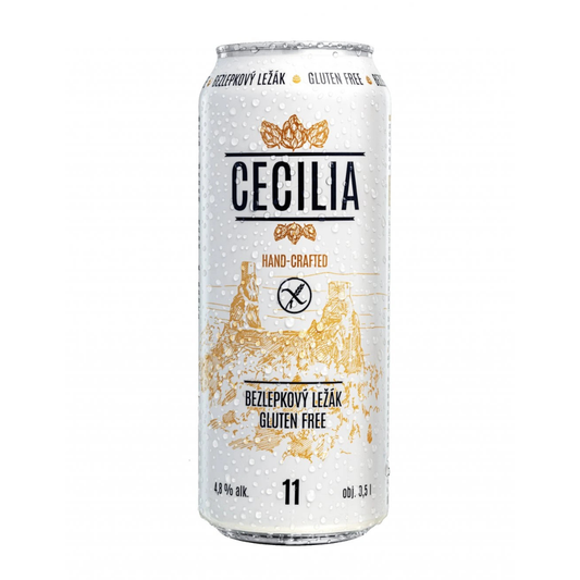Cecilia 11 % – Glutenfreies Bier (0,5 l Dose)