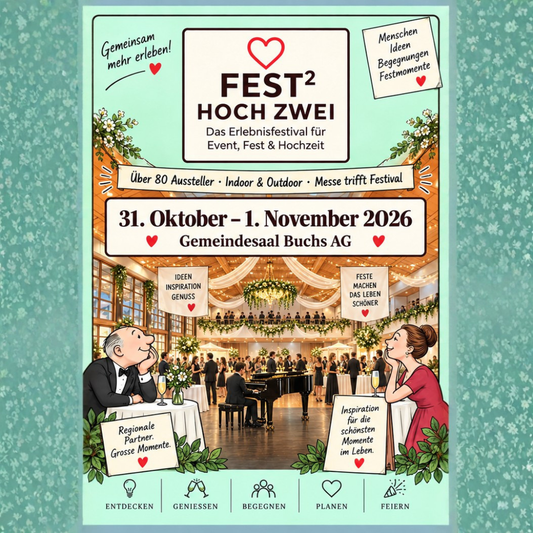 31. Oktober-1. November 2026 - FEST² HOCH ZWEI