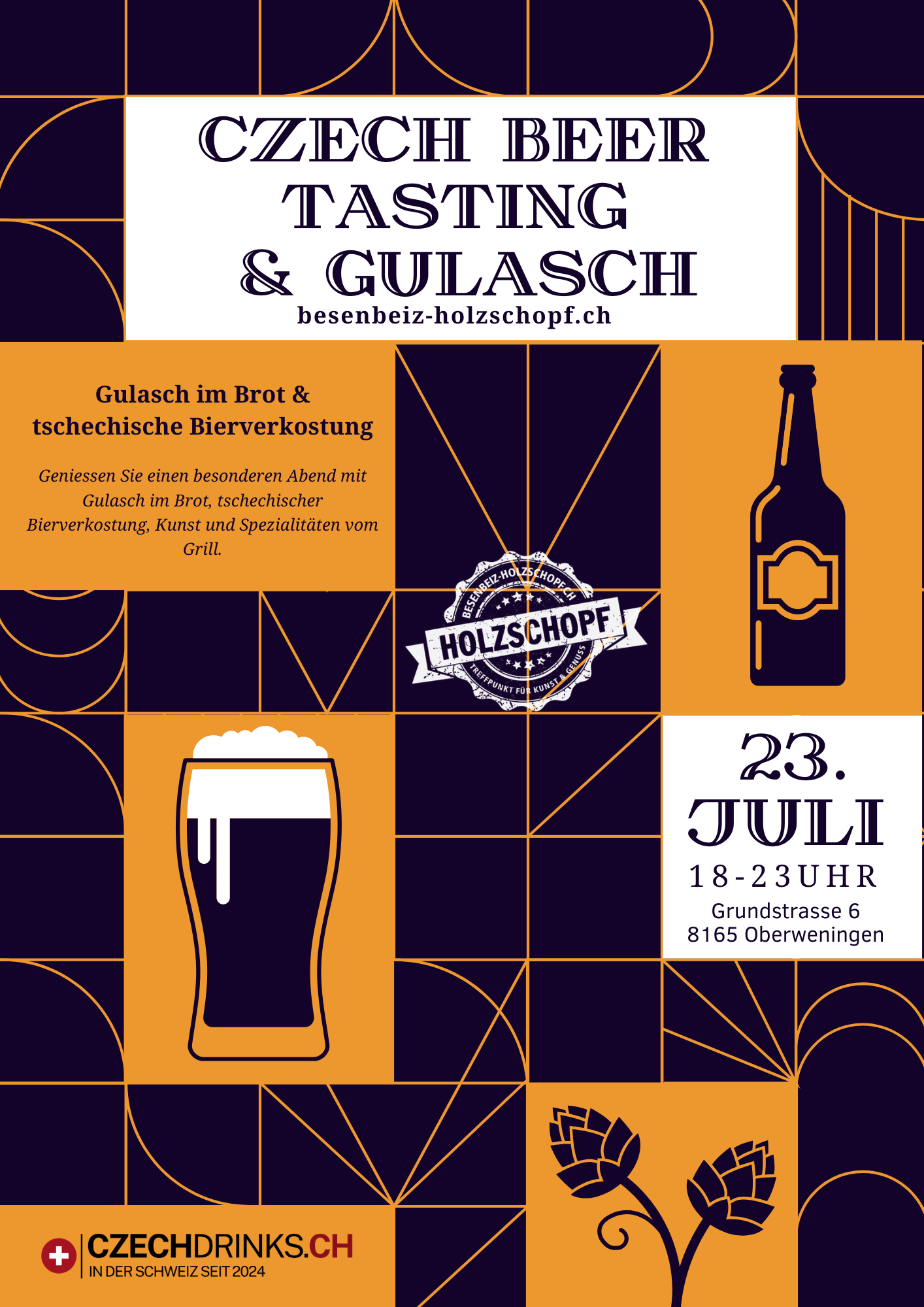 23. Juli 2026 I Böhmisches Gulasch im Brot &amp; Tschechisches Bier im Holzschopf