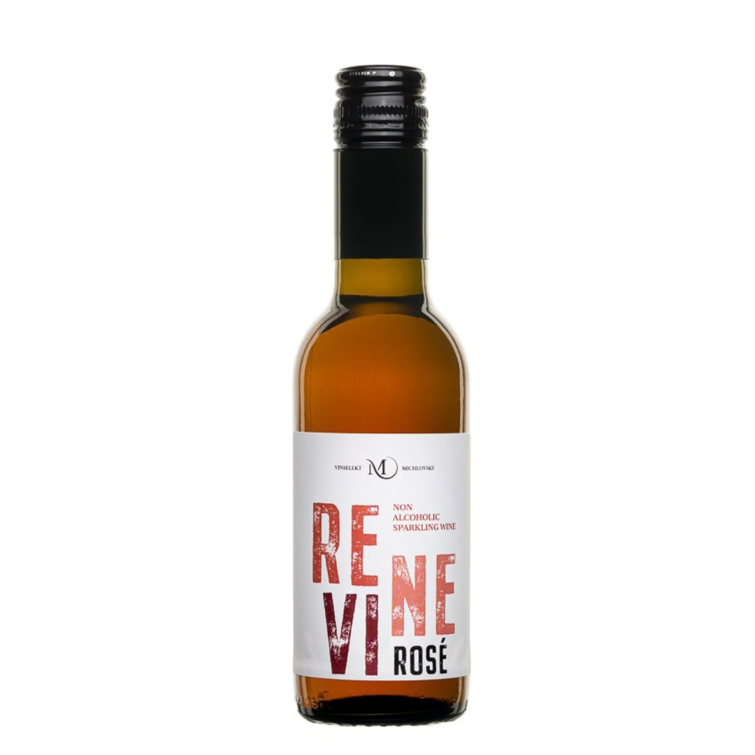 REVINE Rosé Mini – alkoholfreier Perlwein 0,25 l – Vinselekt Michlovský