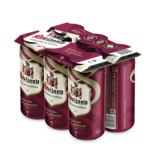 Svijany Kněžna 13° – Dunkles Bier – 6er-Pack Dosen